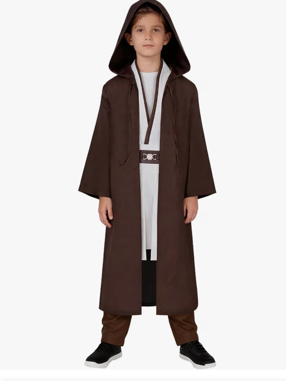 Kids SZ Small Knight Costume Hooded Tunic Robe Halloween Cosplay